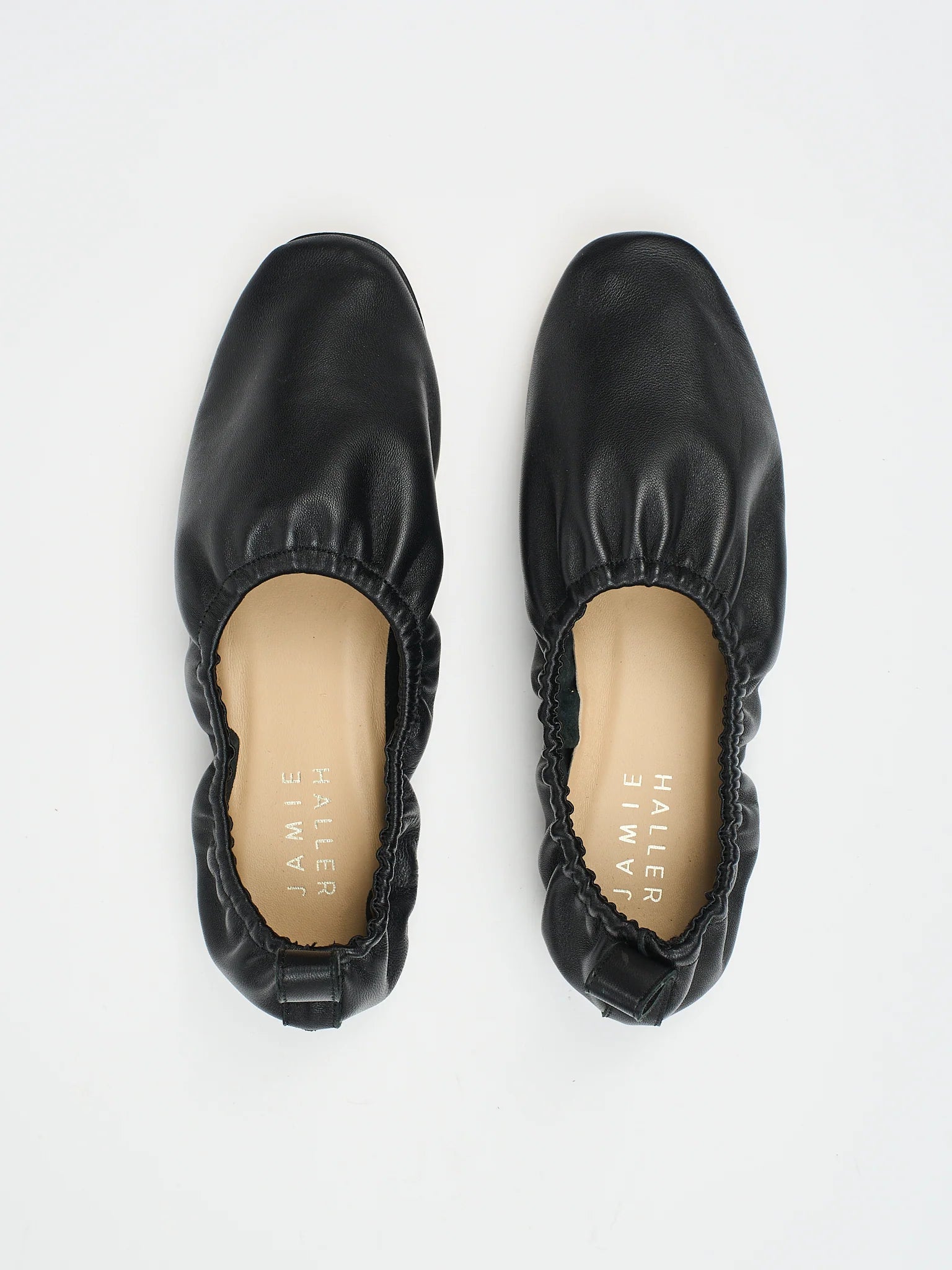 The Elastic Slipper in Black